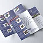 синий буклет