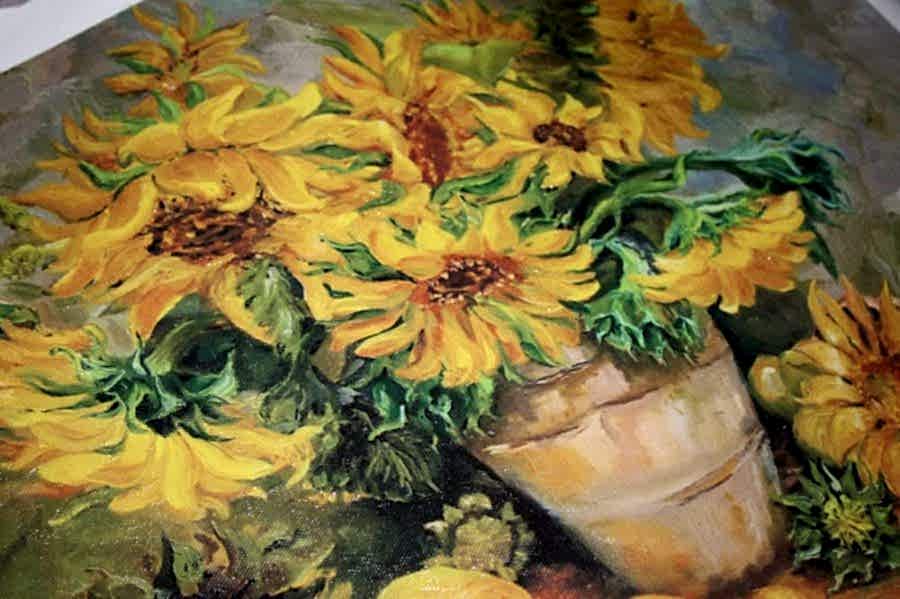 печать картины на холсте