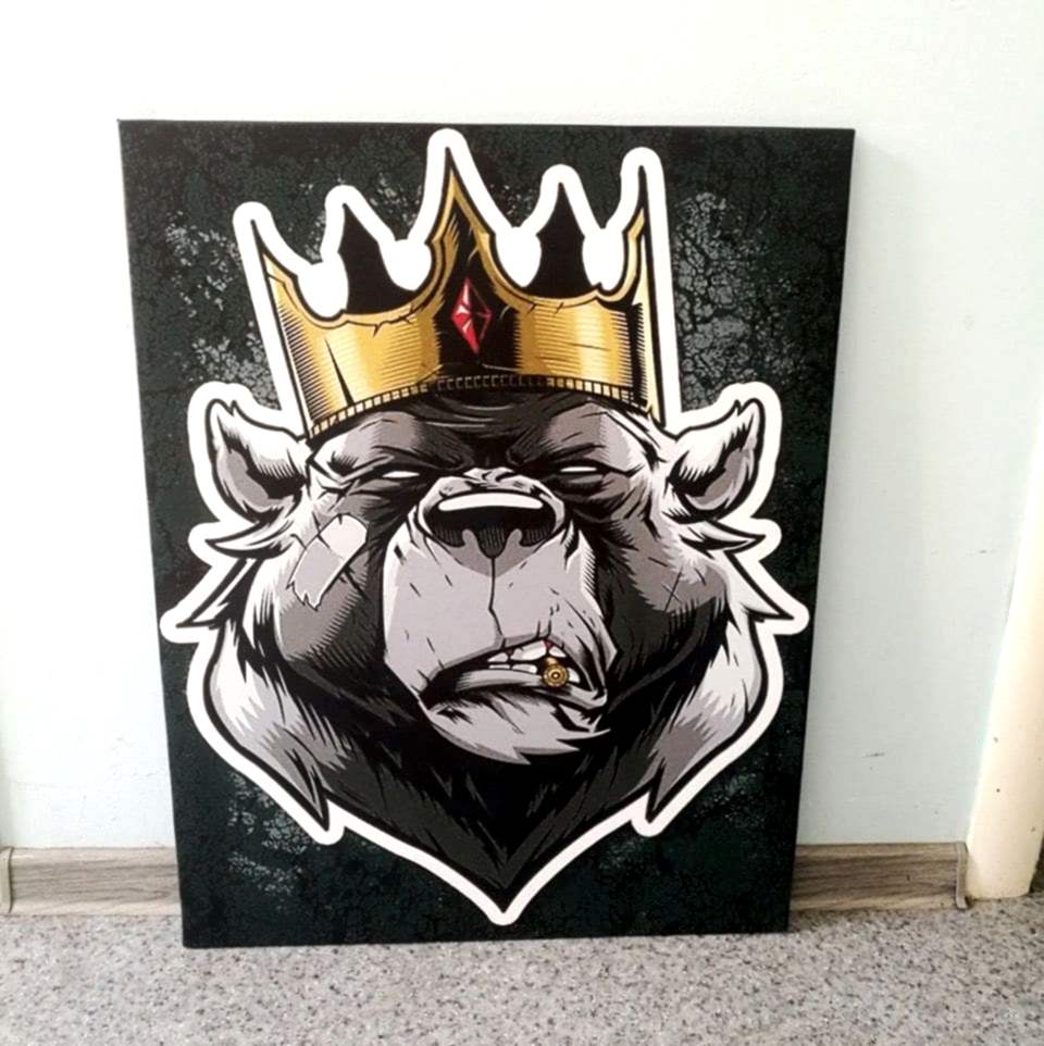 Интерьерная печать на холсте