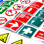 инфо наклейки