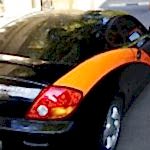 наклейка на авто линия