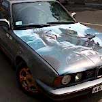 наклейка на авто рисунок