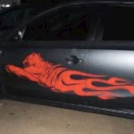 наклейки на авто декор