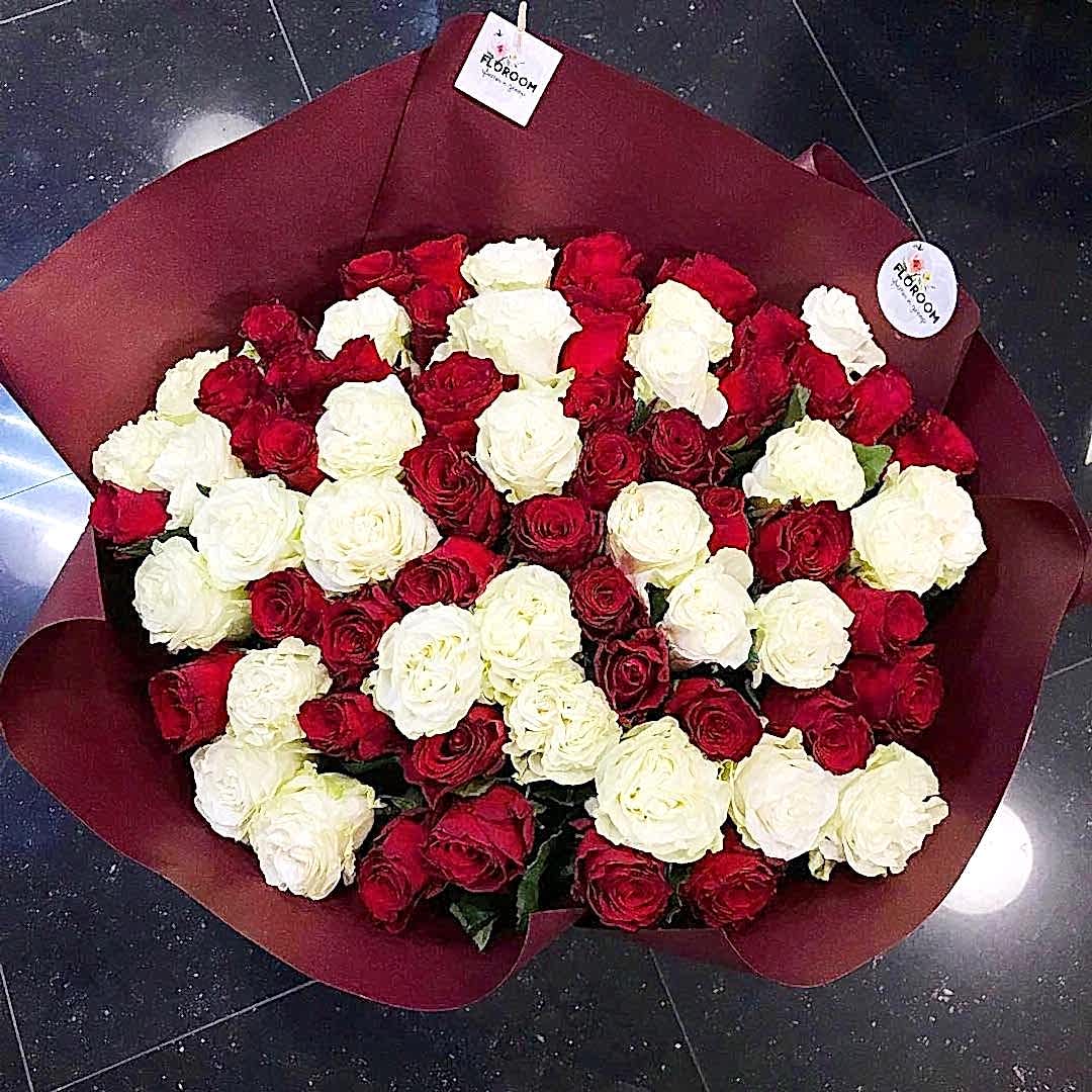 наклейки на букет