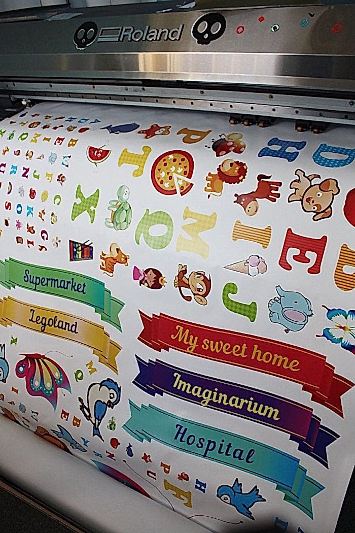 наклейки для детской комнаты