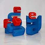 объемные буквы 6