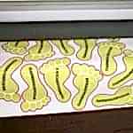 наклейки на пол