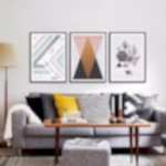 плакаты дома