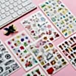 цветные наклейки