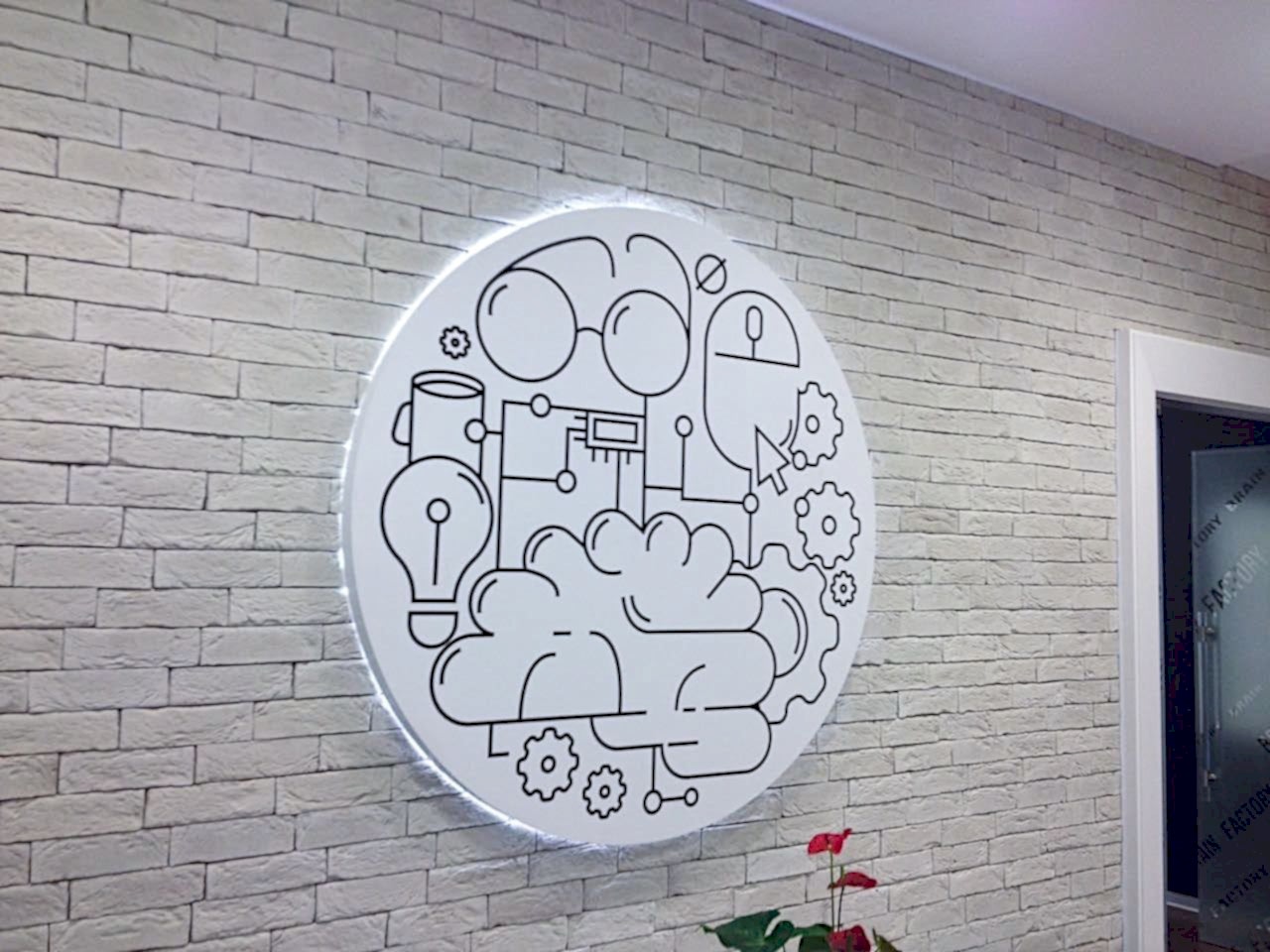 световая вывеска 2