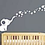 белые наклейки