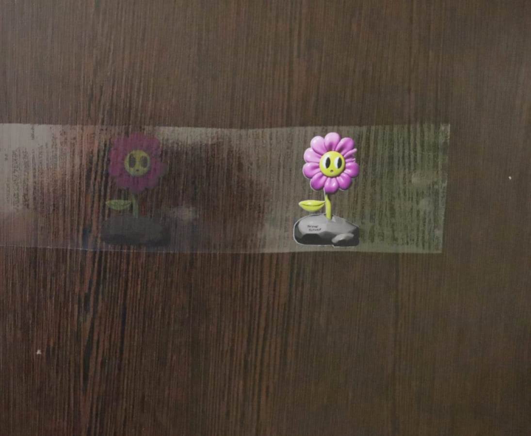 Белый цвет под изображением